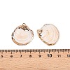 Natural Sea Shell Pendants SSHEL-N038-20-3