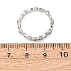10Pcs Alloy with Crystal Rhinestone Finger Rings WG3531F-03-3