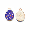Alloy Enamel Pendants ENAM-S115-152-3