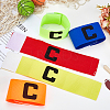 CREATCABIN 5Pcs 5 Colors Nylon Armband AJEW-CN0001-93-3