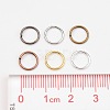 1 Box 6 Color Iron Jump Rings IFIN-X0025-8mm-NF-B-2