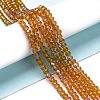 Electroplate Glass Beads Strands EGLA-A034-T3mm-L01-4