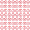 1200Pcs Baking Paint Pearlized Glass Pearl Round Bead Strands HY-SP0001-02-6