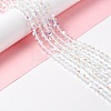 Synthetic Moonstone Beads Strands G-E573-02A-14-1