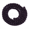 Transparent Glass Beads Strands GLAA-T032-T4mm-MD03-3