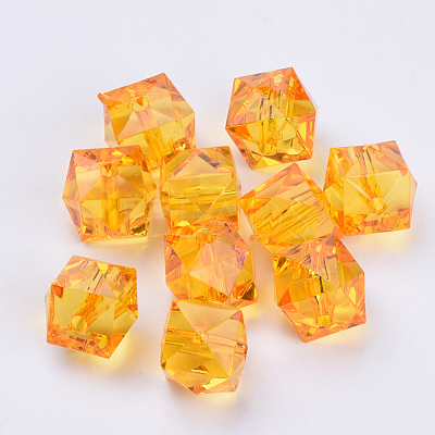 Transparent Acrylic Beads X-TACR-Q259-10mm-V24-1