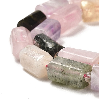 Natural Mixed Quartz Beads Strands G-N327-06-15-1