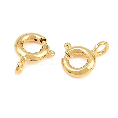 Brass Spring Rings KK-CBAA0F5-03G-1