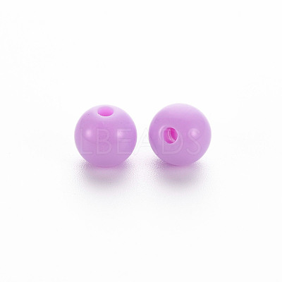 Opaque Acrylic Beads MACR-S370-C8mm-A03-1