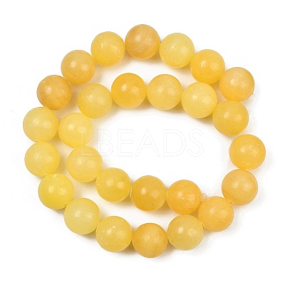Natural Yellow Calcite Beads Strands GG-CBAA3AB-02-14mm-1