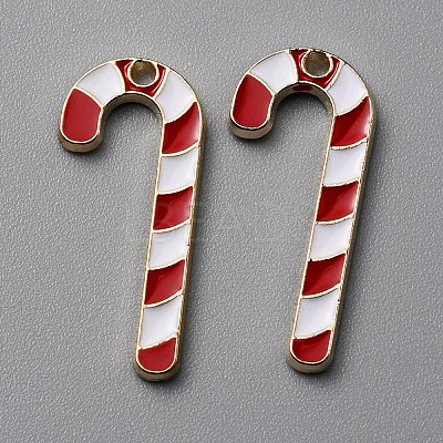 Christmas Theme Alloy Enamel Pendants ENAM-WH0062-02A-02-1