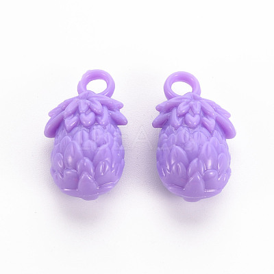 Opaque Acrylic Beads TACR-S154-45D-1