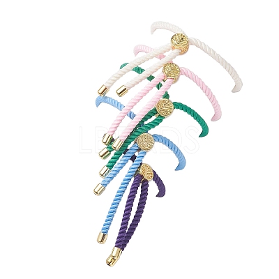 Natural Gemstone Beads Silder Bracelets BJEW-JB13391-1