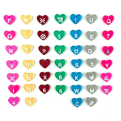 DIY Heart Pendants Silicone Molds DIY-C014-10A-1