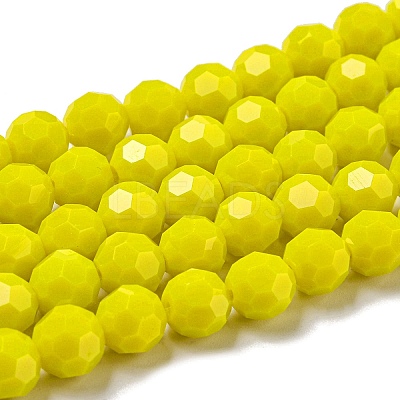 Opaque Glass Beads Stands EGLA-A035-P8mm-D04-1