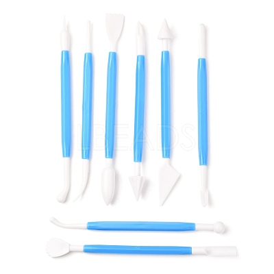 Plastic Pottery Clay Carving Curved Clapper Tool TOOL-F014-05-1