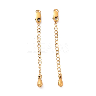 925 Sterling Silver Chain Extenders STER-D036-41AG-1