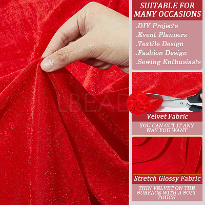 Polyester Fabric for DIY Crafts DIY-WH20011-67B-1