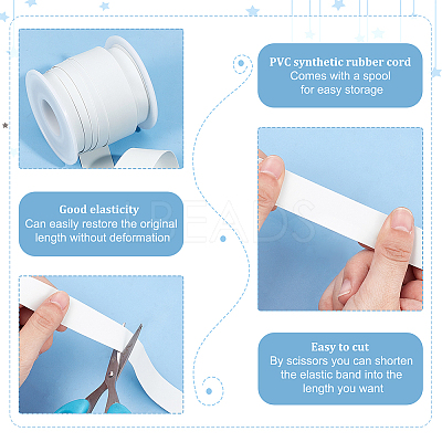 1Pc Synthetic Rubber Elastic Cord OCOR-OC0001-61E-1