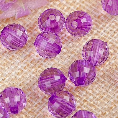 Transparent Acrylic Beads TACR-NH0001-E-19-1
