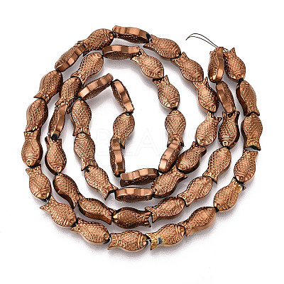 Electroplate Glass Beads Strands EGLA-T025-03F-1