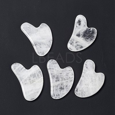 Natural Quartz Crystal Gua Sha Boards G-S336-57K-1