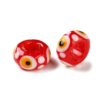 Handmade Lampwork European Beads LA-CBA0C61-01-1