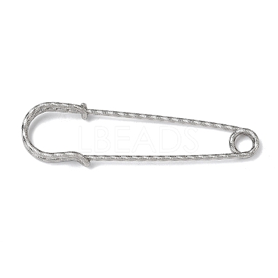304 Stainless Steel Safety Pins Brooch Findings STAS-C181-01A-G-1