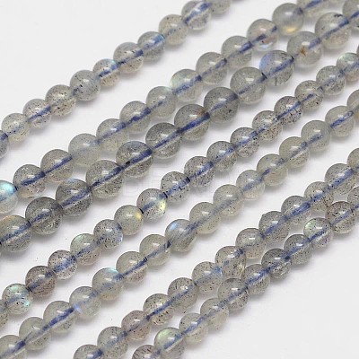 Natural Labradorite Round Bead Strands LS-G-M263-A-03-1
