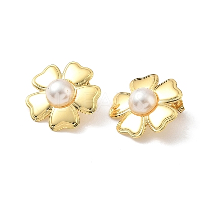 304 Stainless Steel Stud Earrings SA-CBA46AF-04G-1