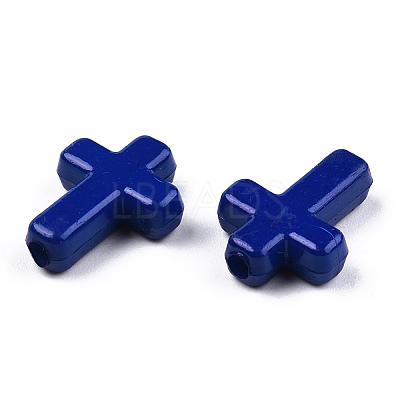 Opaque Acrylic Beads SACR-436-9-1