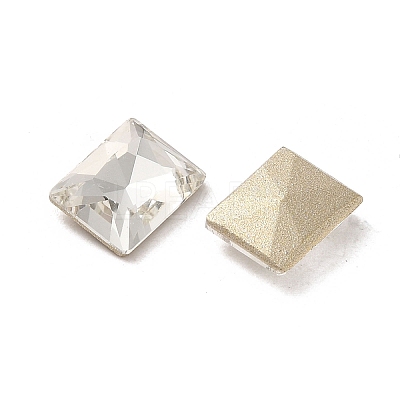 Glass Rhinestone Cabochons RGLA-P037-12B-001-1