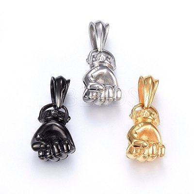 304 Stainless Steel Pendants STAS-E434-02-1
