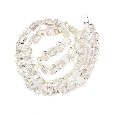 Electroplate Glass Beads Strands EGLA-N012-07C-1