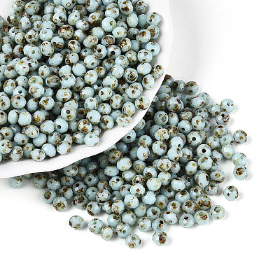Baking Paint Glass Seed Beads SEED-N011-03B-1