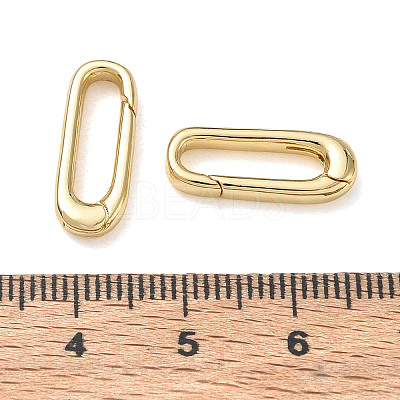 Brass Spring Gate Clasps
KK-CBA50B0-37G-1
