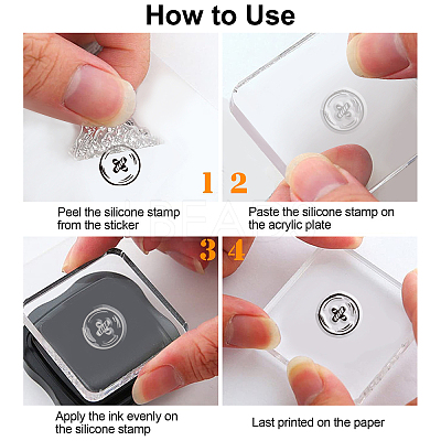 Custom Summer Theme PVC Plastic Clear Stamps DIY-WH0631-0240-1