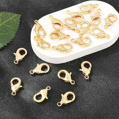 SHEGRACE Brass Lobster Claw Clasps XGR0011G-05G-1