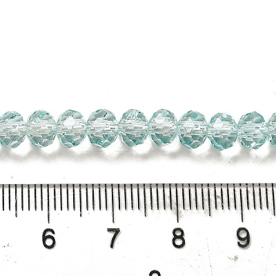 Transparent Baking Paint Glass Beads X1-DGLA-A034-T6mm-D01-1