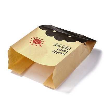 Rectangle with Cloud Pattern Paper Baking Bags CARB-K0001-01H-1