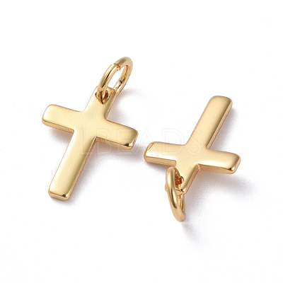 Brass Pendants ZIRC-G160-38G-1