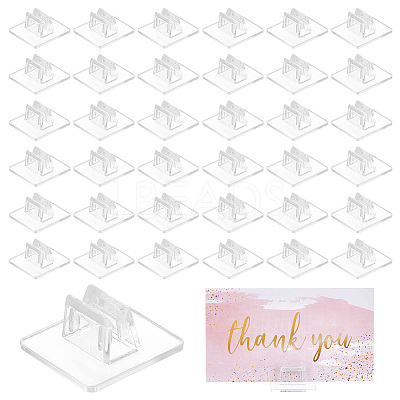Transparent Plastic Card Holder ODIS-NB0001-37B-1
