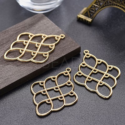 Tibetan Style Alloy Chandelier Components Links TIBE-19491-MG-NR-1