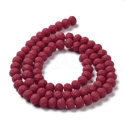 Glass Beads Strands EGLA-A034-P2mm-MD02-1