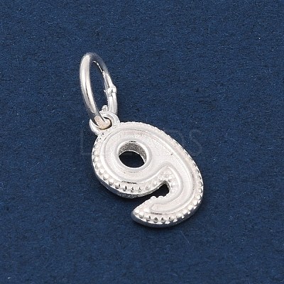 Number Series 925 Sterling Silver Charms LS-STER-Q002-01J-1
