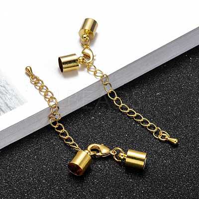Brass Chain Extender X-KK-L089-03G-NF-1