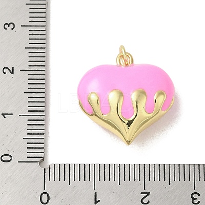 Rack Plating Brass Enamel Pendants KK-S366-05G-09-1