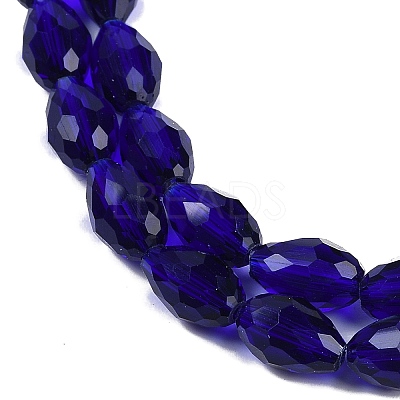 Transparent Glass Beads Strands X-EGLA-N013-T6mm-D07-1
