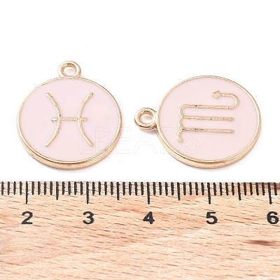 Alloy Enamel Pendants ENAM-S124-01A-09-1