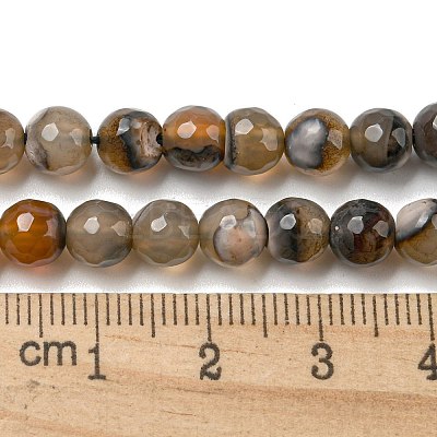 Natural Agate Beads Strands G-M437-B01-02-1